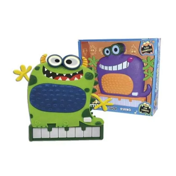 Piano cartoon mosters