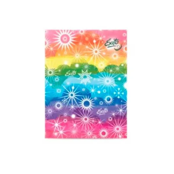 Cuaderno tapa flexible Éxito arco iris 19 x24 x36 hjs.ray.