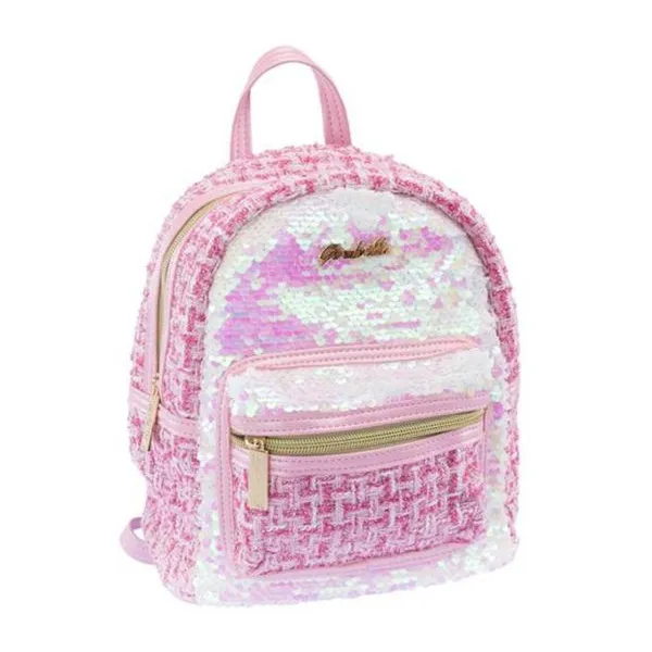 Girabrilla tweed backpack