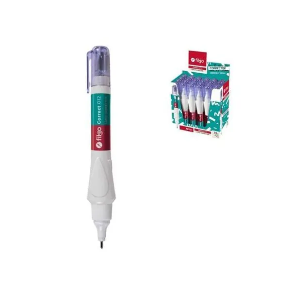 Lápiz corrector 7 ml correct 012 en caja x24 Filgo
