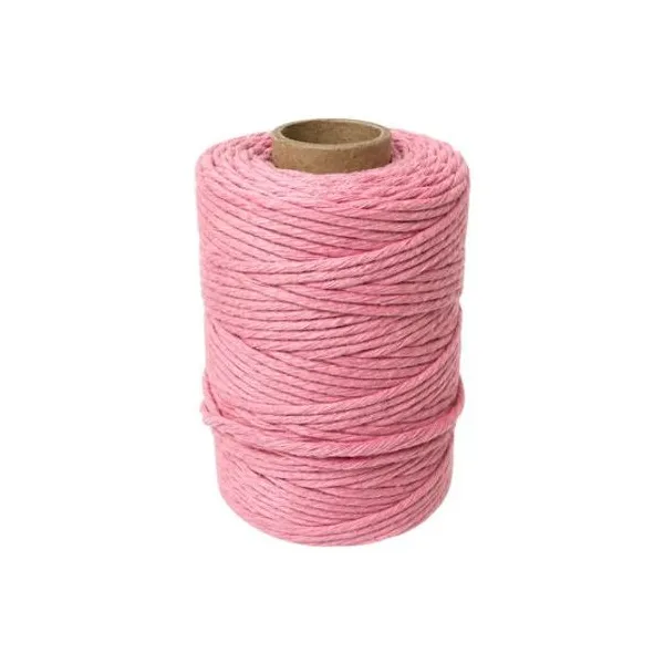 Hilo de algodon macrame colores firme 40 hebras 135 mts