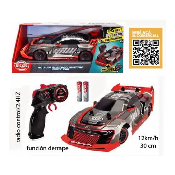 Dickie toys- vehiculo audi s1
