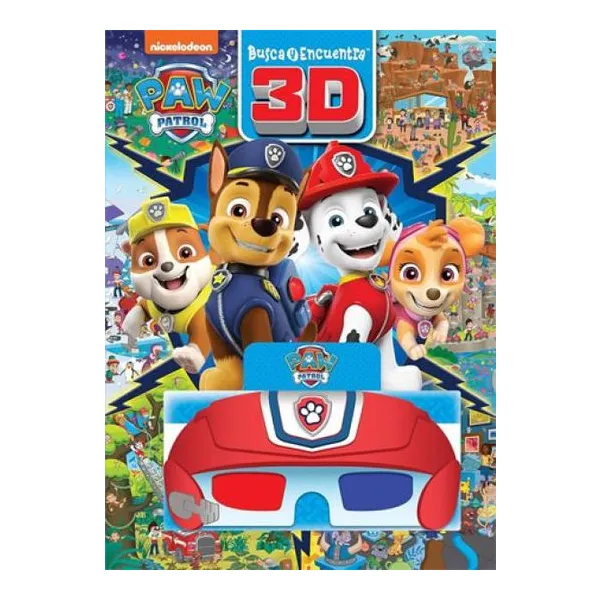 Paw Patrol busca y enc. 3d