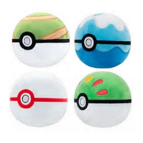 Pokemon pokeball peluche quick ball x1- modelos surtidos
