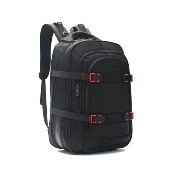 Mochila 18" espalda portanotebook usb go negra wanderlust