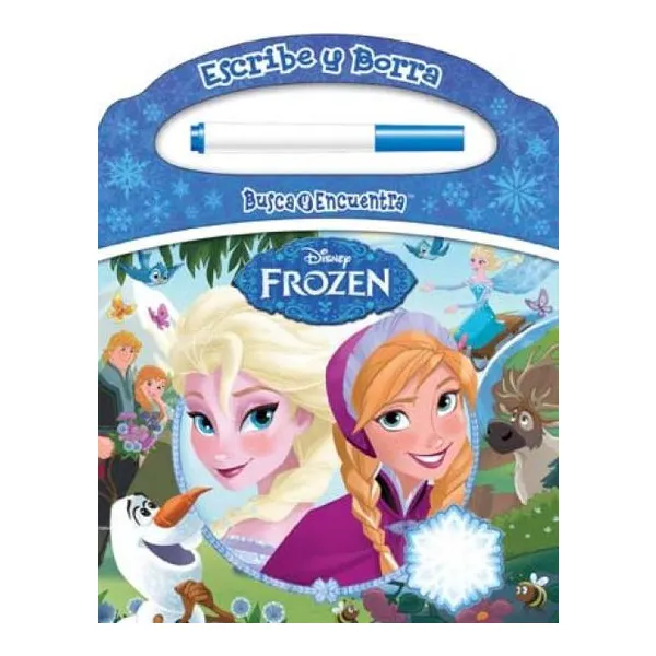 Escribe y borra Frozen