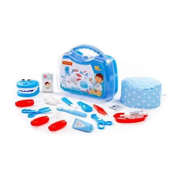 Doctor set dentist, 19 pcs (medium case)