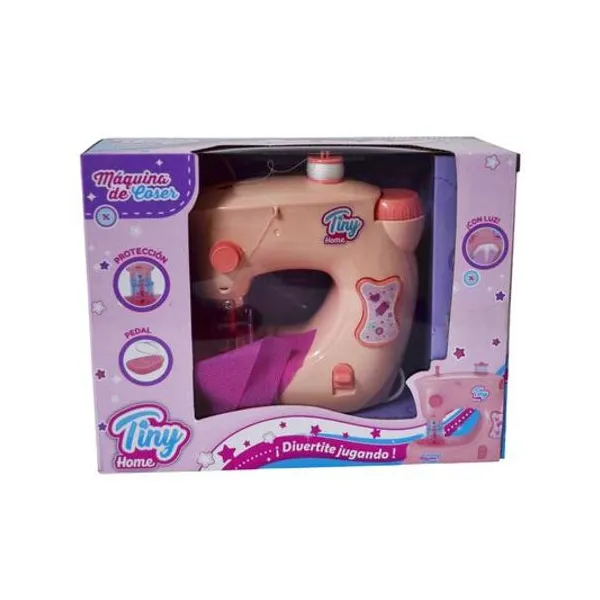 Maquina de coser Tiny a pila en caja 23x18x9 cm