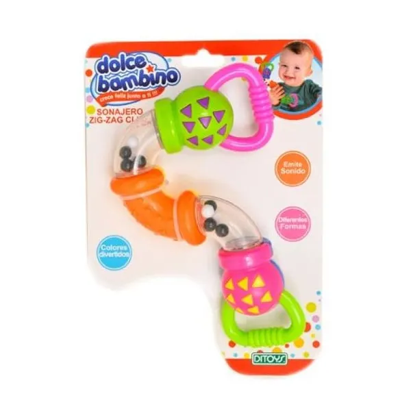 Dolce bambino zig zag clicker
