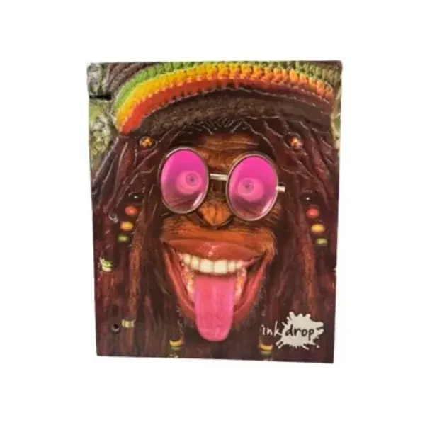 Carpeta con cordon inkdrop n.° 3 cartone wild life