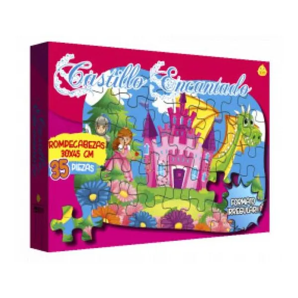 Rompecabezas: 35p castillo encantado
