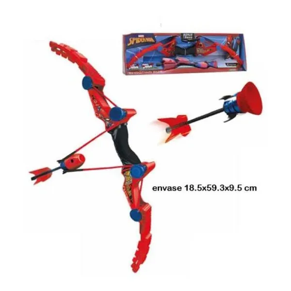 Spiderman shooting bow