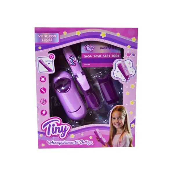 Set de belleza 7 piezas Tiny en caja 21x26x6 cm