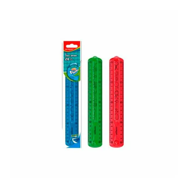 Regla flexible flex-draw 20 cm Keyroad