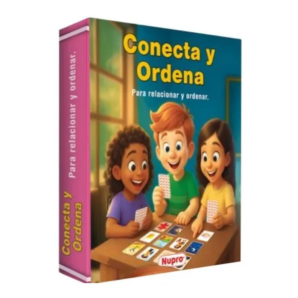 Edu libros: conecta y ordena