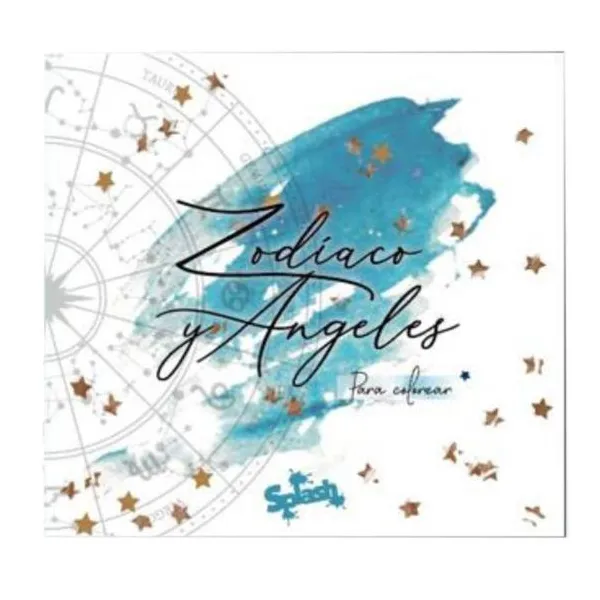 Zodiaco y angeles para colorear