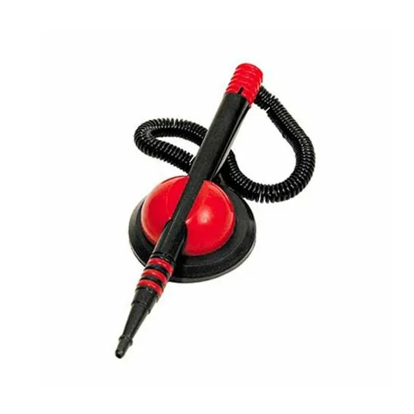 Bolígrafo para mostrador ibico con soporte y cordon rojo/negro