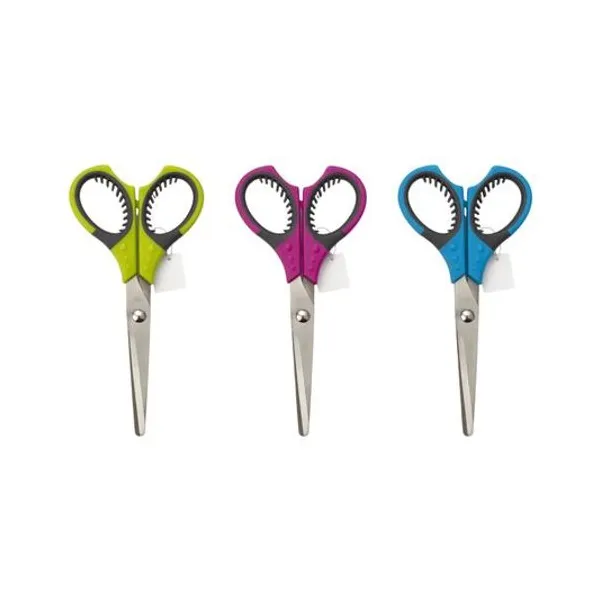 Tijera 16.2 cm x unidad colores surtidos