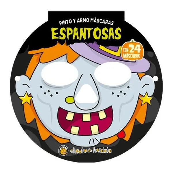 Pinto y armo mascaras espantosas