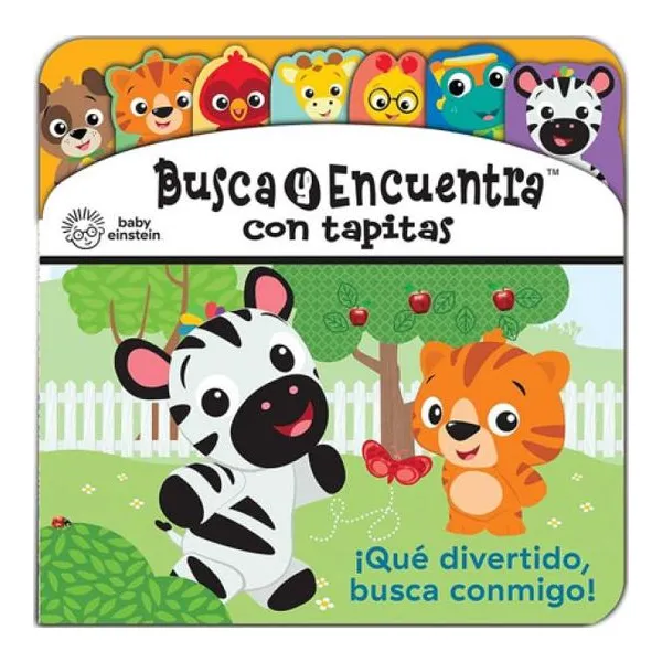 Baby einstein busca y enc.con tapitas