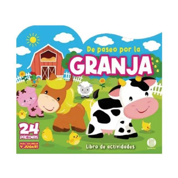 De paseo por la granja. 24 pag. troquelados - surtido