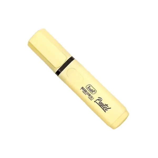 Resaltador trabi high texter pastel caja x10 unid.amarillo