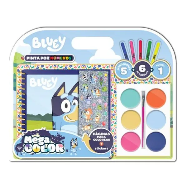 Bluey mega color
