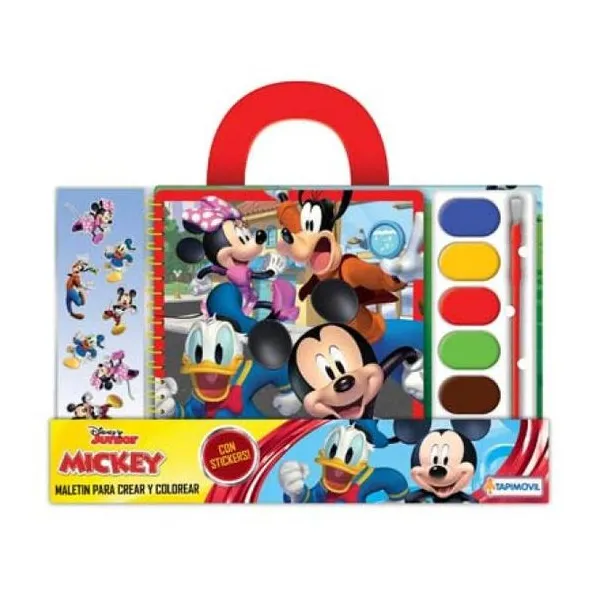Maletin para crear y colorear mickey mouse