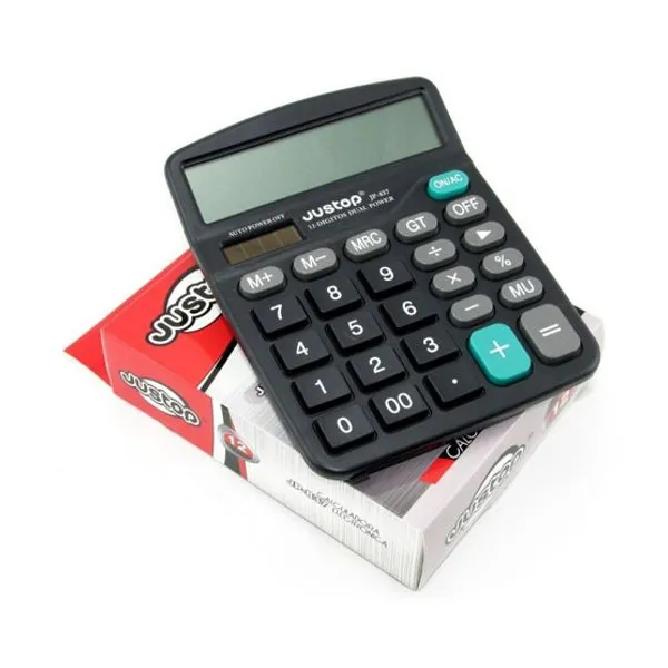 Calculadora justop jp-837 12 dig.