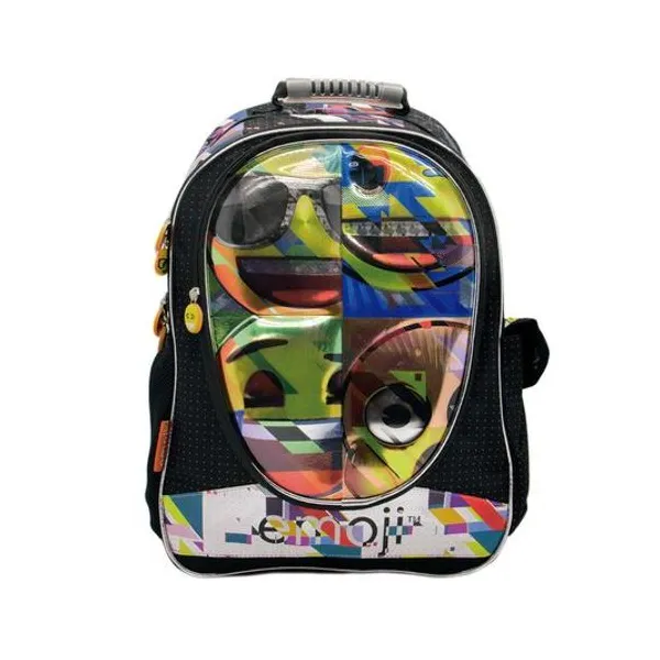 Mochila 18" espalda emoji Cresko