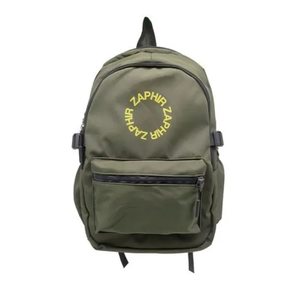 Mochila verde de nylon no gender