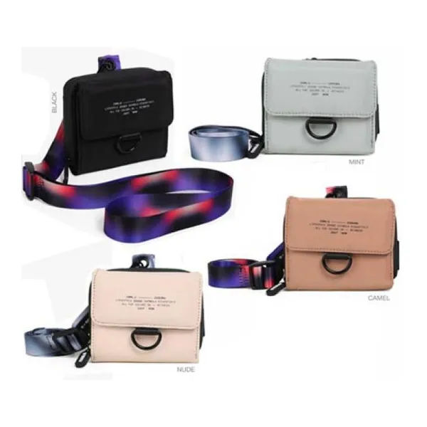 Billetera printed ribbon lights - tokio 4 colores 11.5 2.5 10 cm