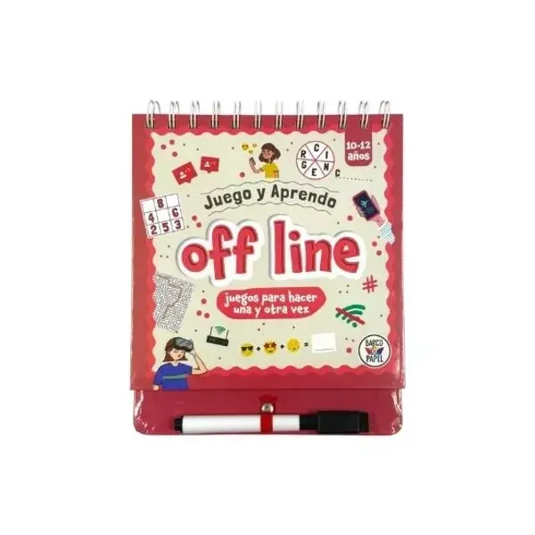 Libro barco de papel col.anillados - juego y aprendo - off line