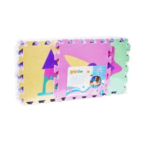 Piso de goma eva unicornio 27piezas 52x28x14 cm