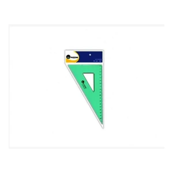 Escuadra verde 20 cm 60° x unidad - Pizzini