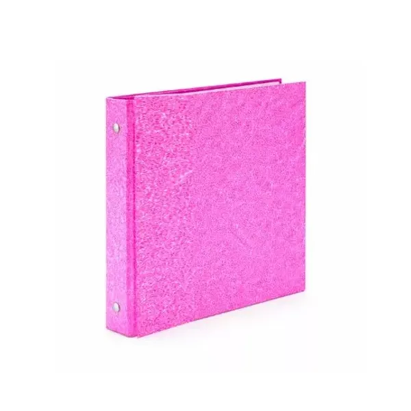 Carpeta escolar the-pel forrada pvc glitter fucsia