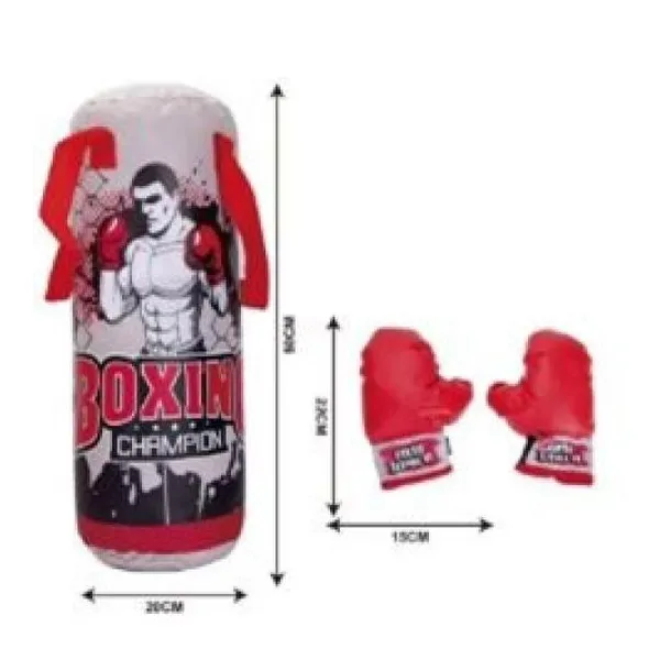 Super set de boxeo con bolsa