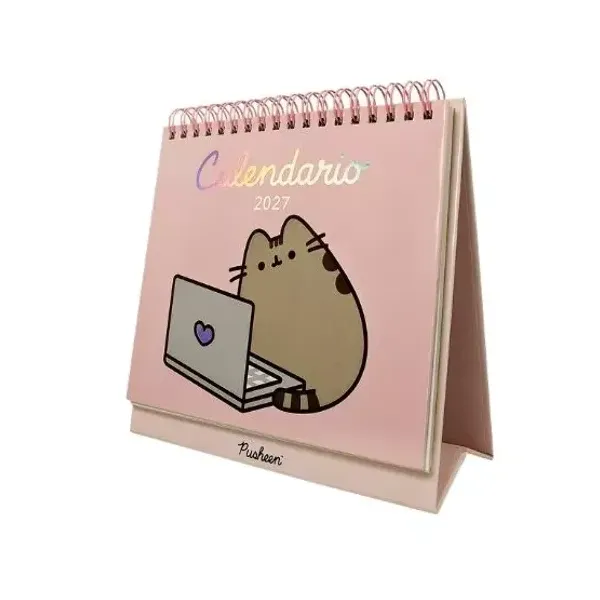 Calendario escritorio carpa Mooving pusheen the cat 2027