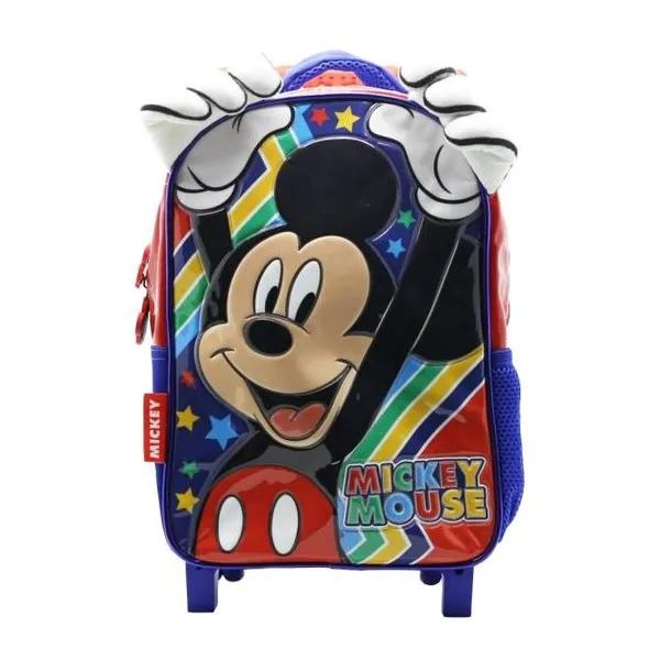 Mochila mickey con carro12"/7,5 l.