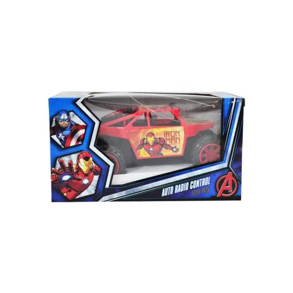 Camioneta a radio control iron man en caja 23x12x12 cm