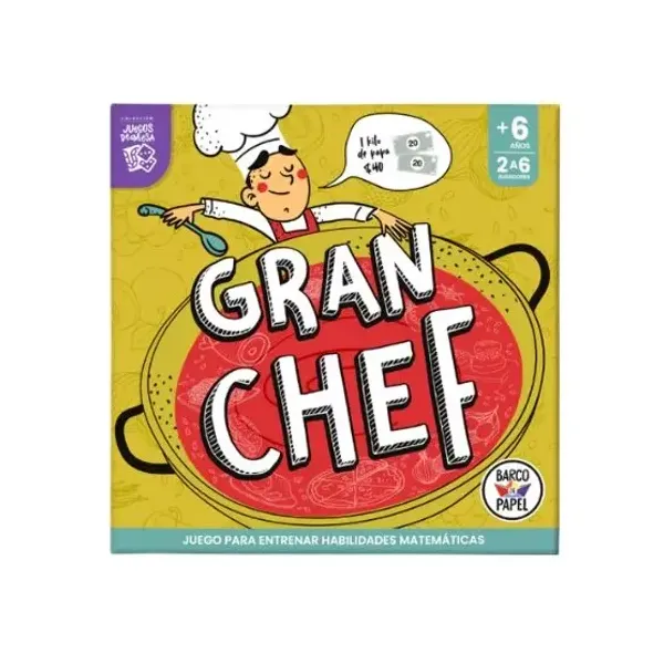 Juego de mesa barco de papel el gran chef