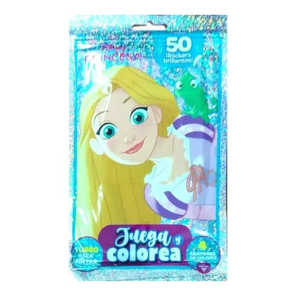 Flow pack juega y colorea_ddn25 n.° 1 princesas