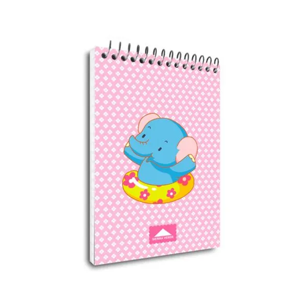 Libreta con esp.superior sierra verde n.60/50 hs.