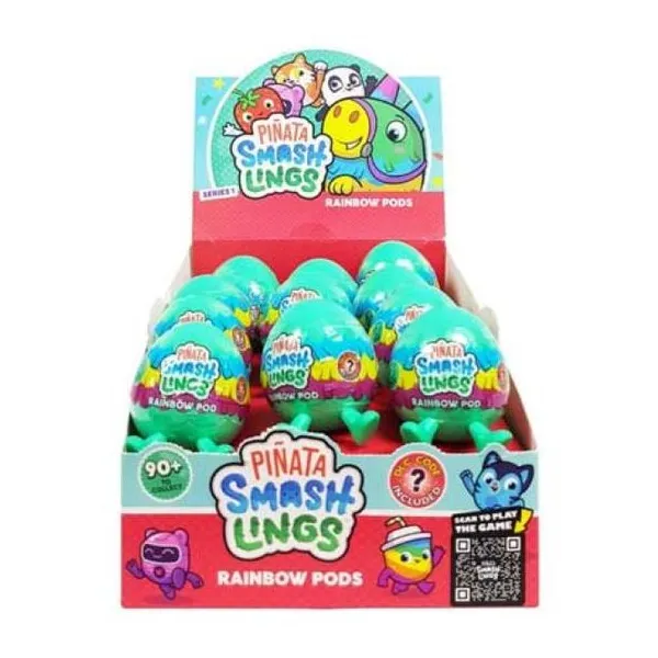 Smashlings -capsulas sorpresa con mas de 100 personajes para coleccionar.