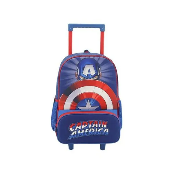 Mochila 16" con carro capitan América lsyd