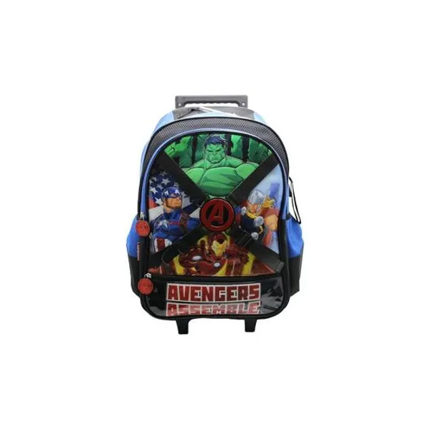 Mochila 18" con carro Avengers Cresko