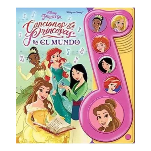 Disney princesas canciones en el mundo