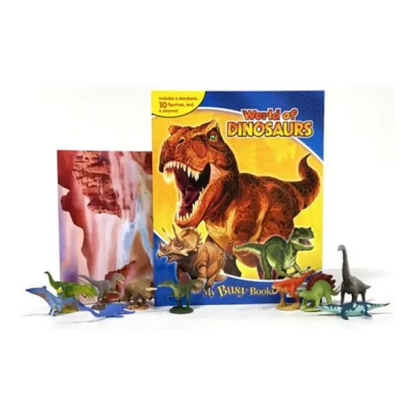 Divertilibros mundo de dinosaurios 25 20 cm