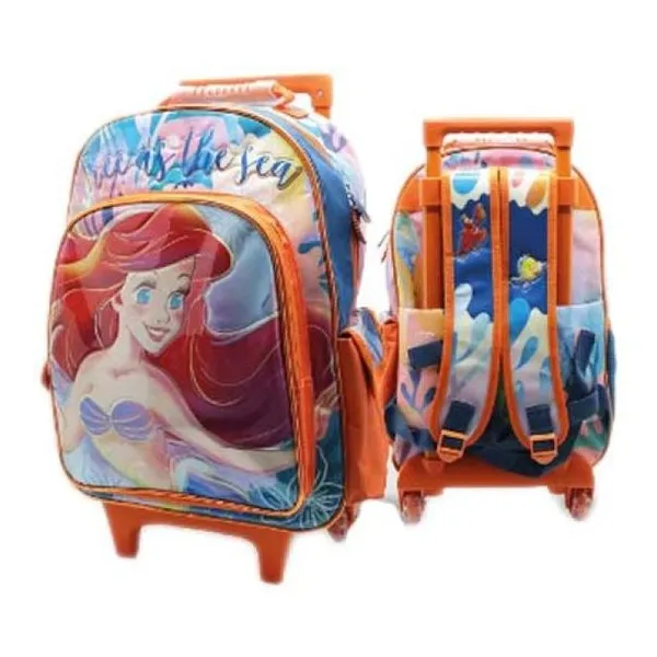 Mochila sirenita 16" con carro