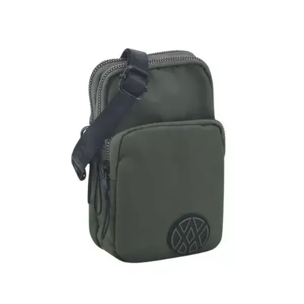 Bandolera portacelular amayra verde militar